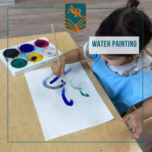  School Activities at Alder Ridge Montessori School Water Painting